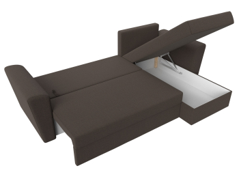 Угловой диван Амстердам Лайт правый угол, рогожка