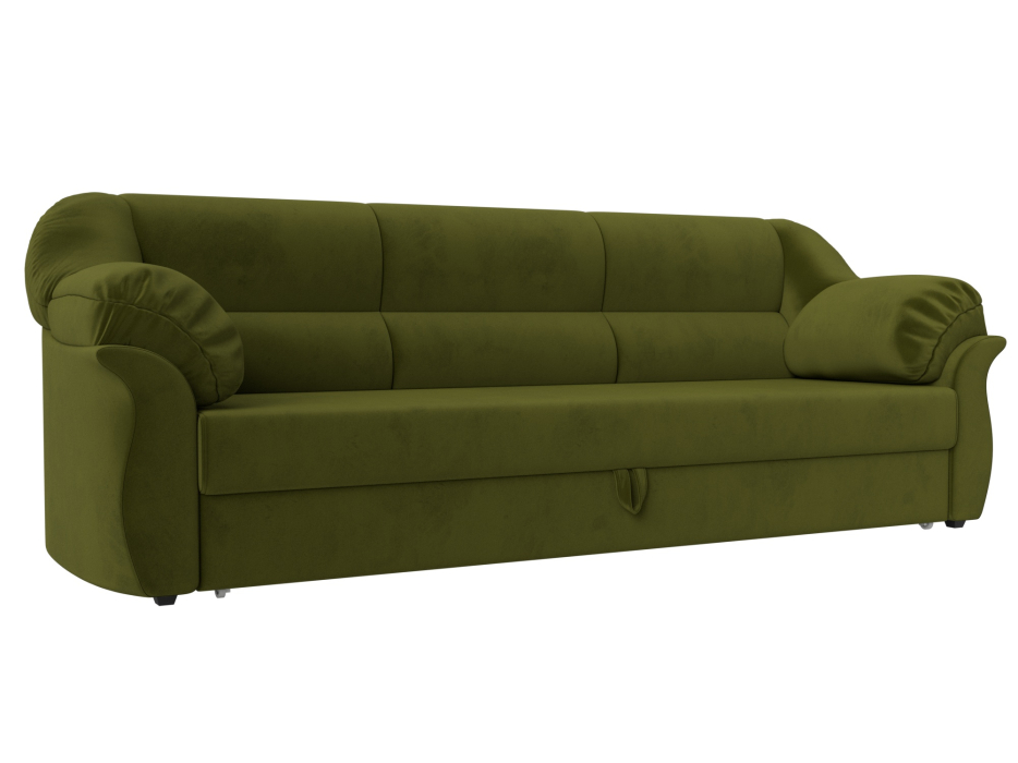 Диваны кровати со спальным местом, Диван прямой Карнелла, микровельвет