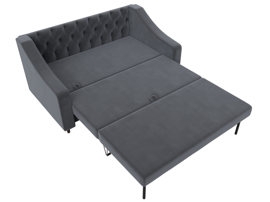 Диваны кровати прямые, Диван прямой Лига-071, велюр SEVEN