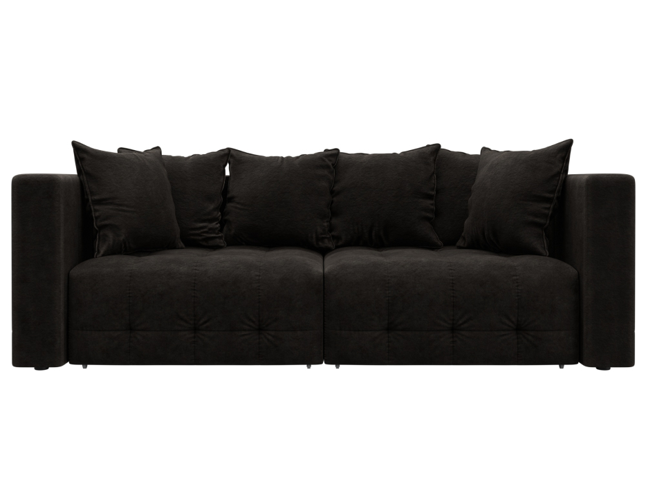 Дизайнерские диваны для гостиной, Диван прямой Лига-052 НПБ, велюр BRUT