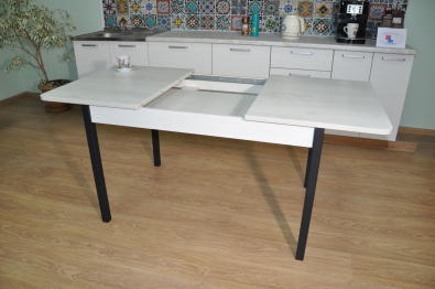 Стол обеленный раздвижной Сканд-2