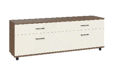 Модульная система Грейс Тумба ТБ-5028  Гикори Джексон Темный