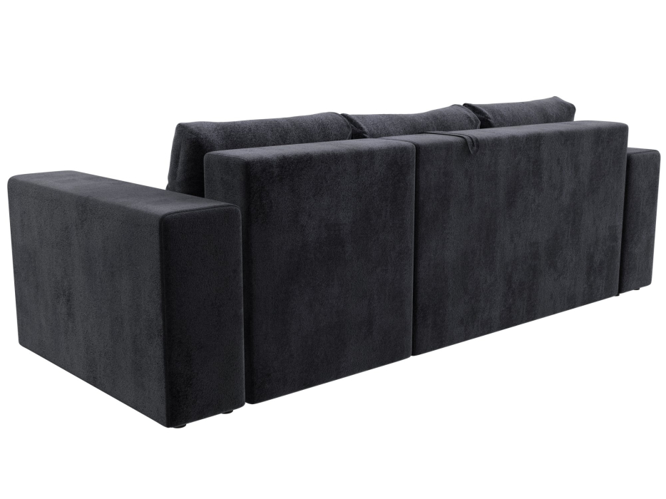 Диваны угловые в гостиную, Диван угловой Лига-076 угол универсальный, велюр TOWER