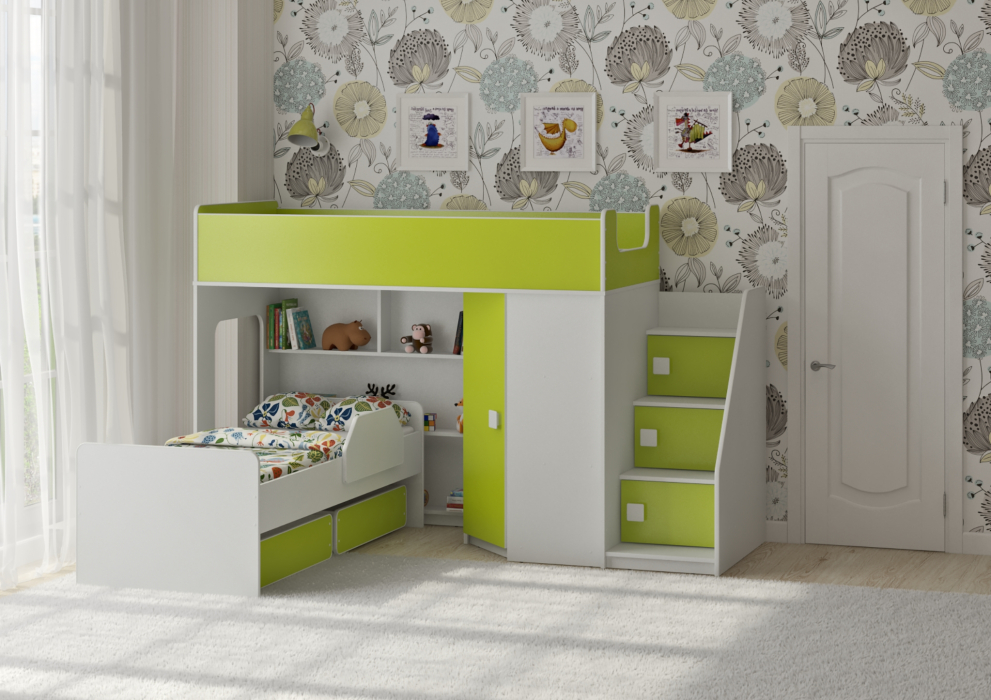 Для подростков, Двухъярусная кровать Легенда 43.2.2