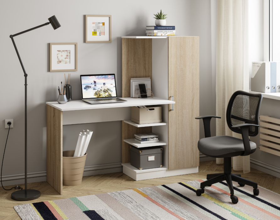 Прямые компьютерные столы, Стол компьютерный Бейсик