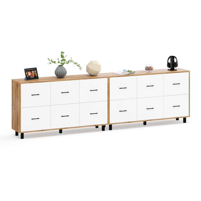 ТВ-тумбы, Два комода-тумбы с ящиками и на ножках РВК 127-1504