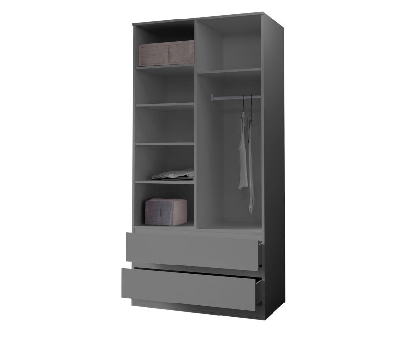 Шкафы распашные, Шкаф 2-х дверный с ящиками Somero 467.02