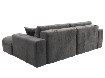 Диван угловой Лига-036 НПБ Классик правый угол, велюр TOWER 