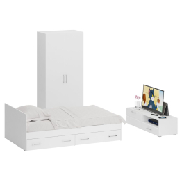 Спальня Стандарт № 3 с кроватью 1200 с ящиками