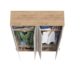 Два шкафа для одежды Домино 2-3430