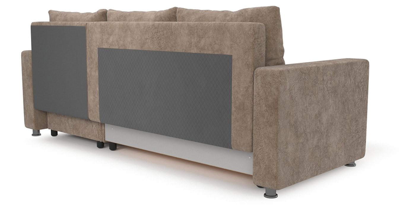 Диваны угловые в гостиную, Угловой диван Каир Lux 2 универсальный велюр