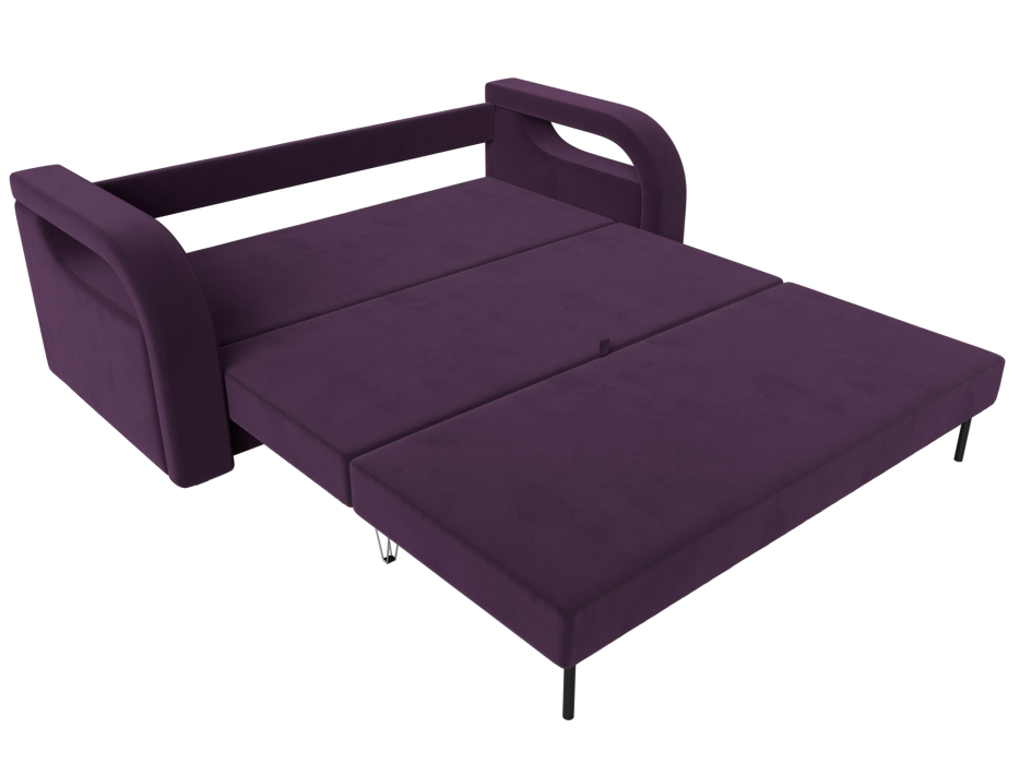 Дизайнерские диваны для гостиной, Прямой диван Лига-014, велюр