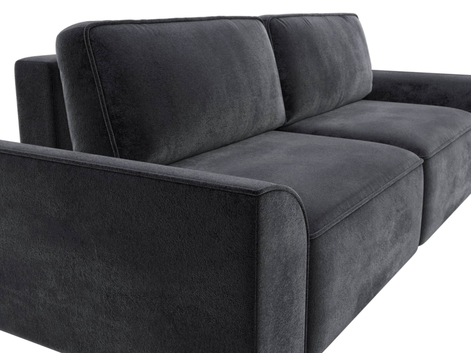 Диваны еврокнижки, Диван прямой Лига-048 НПБ, велюр TOWER