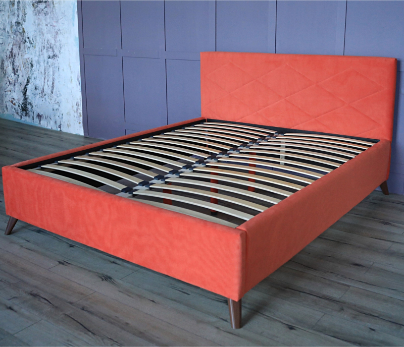 Мягкая кровать, Комплект для сна Monika 1600 c ортопедическим основанием