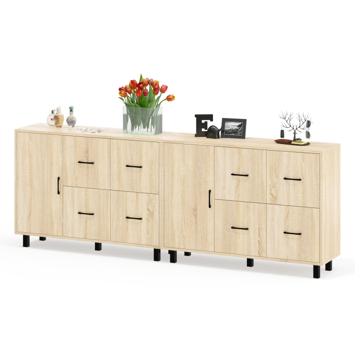 ТВ-тумбы, Два комода РВК 125-1204 с дверкой и 4-мя ящиками