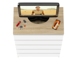 Узкий комод пять ящиков Мори МК700.5