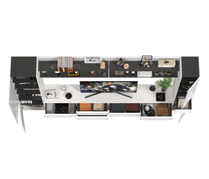 Сидней мебель для гостиной модульная № 125