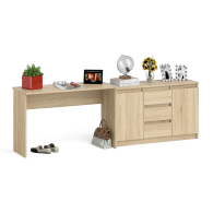 Домашние кабинеты, Письменный стол 1200 с комодом-тумбой МК-1200-3 Мори