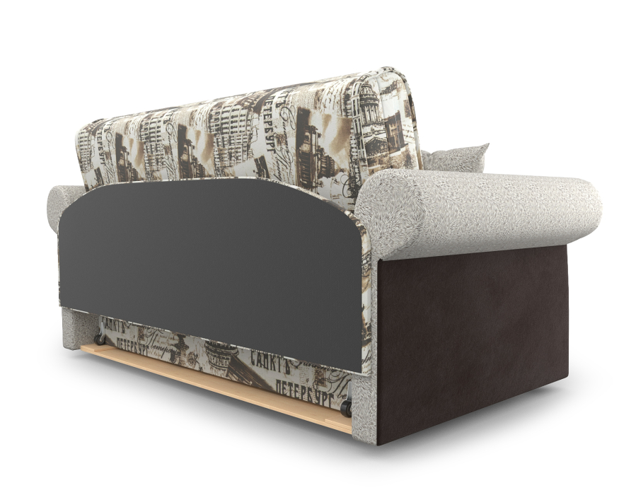 Диваны кровати со спальным местом, Диван прямой аккордеон Лотос 140 см