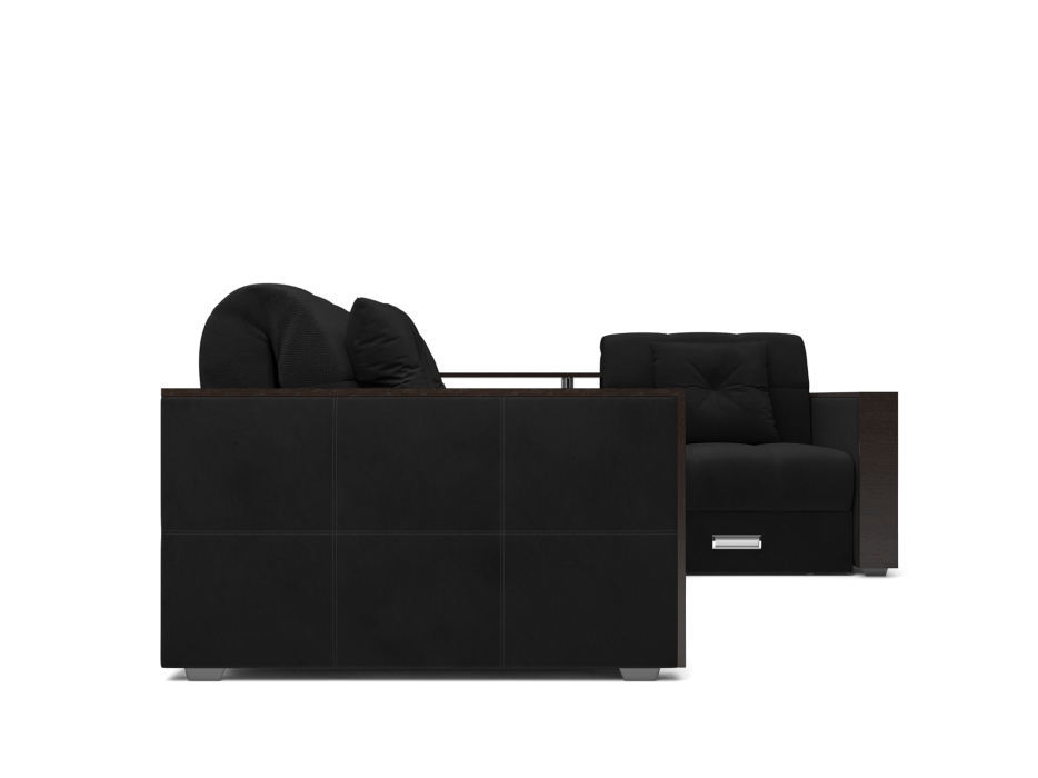 Диваны угловые в гостиную, Диван угловой Прага (Велюр)