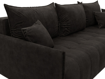 Диван угловой Лига-054 НПБ угол универсальный, велюр BRUT