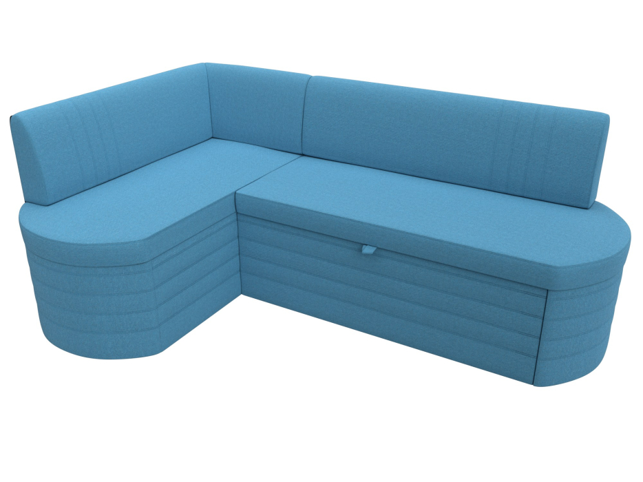 Кухонные уголки, Диван кухонный угловой Токио левый угол, рогожка Амур