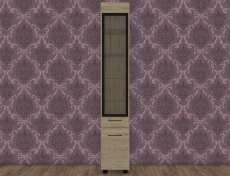 Шкафы одностворчатые, Модульная система Камелия Шкаф ШК-2643