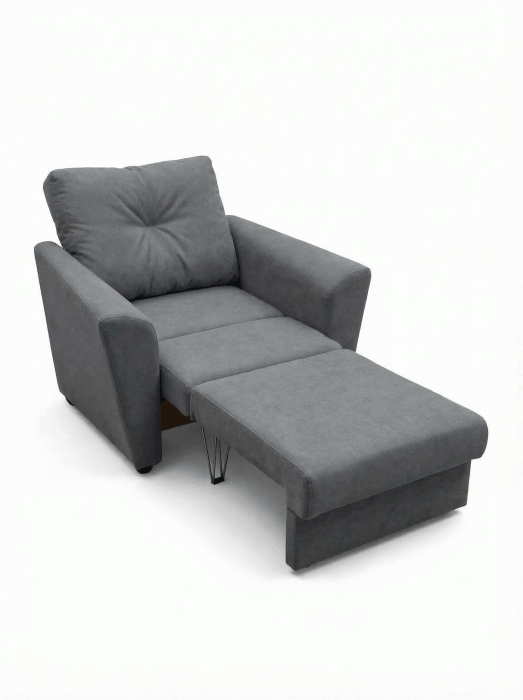 Мягкая мебель, Кресло Амстердам раскладное, велюр