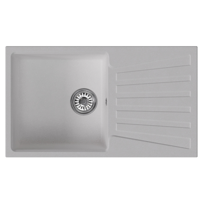 Кухонные мойки, Мойка ML-GM20 с крылом, 830*480*190мм NEW*