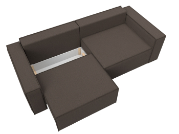 Диван прямой Куба, рогожка Амур