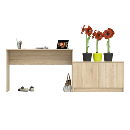 Стол письменный 1200 Мори с тумбой с дверками