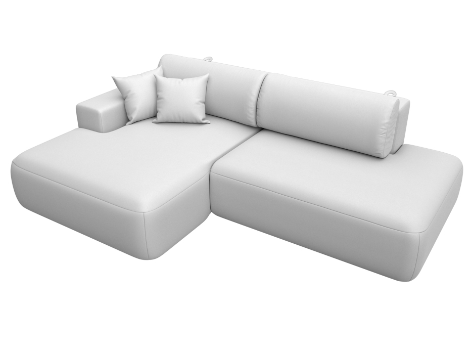 Диваны угловые в гостиную, Диван угловой Лига-036 НПБ Модерн левый угол, экокожа GRIFON