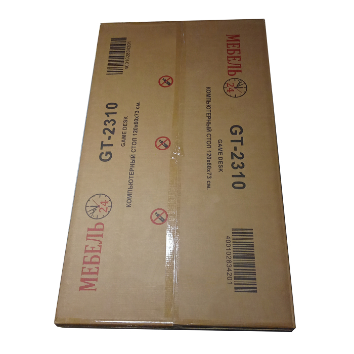 Прямые компьютерные столы, Два игровых компьютерных стола Мебель--24 GT-2310