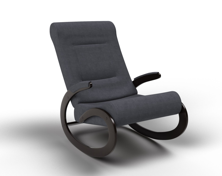 Кресла-качалки, Кресло-качалка МАЛЬТА ткань велюр