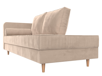 Кушетка Прайм, велюр, левый угол