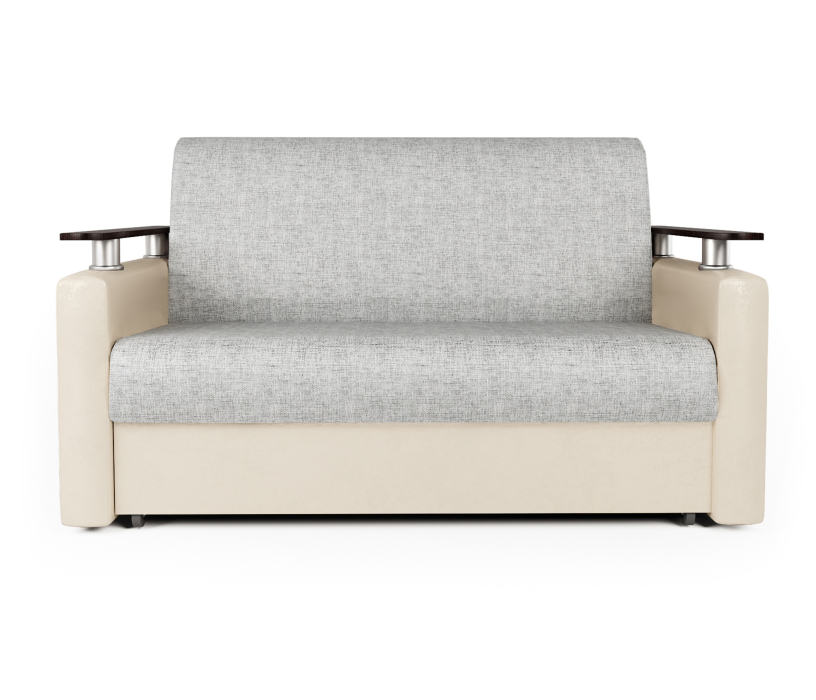 Диваны с ящиком для белья, Диван-кровать Шарм 120, экокожа/шенилл