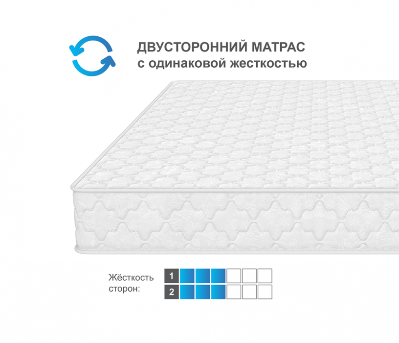 Другие размеры, Матрас ARMOS Сонплит (Трикот белый) 120х190 см