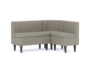 Диван кухонный угловой Лео, велюр