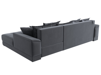 Угловой диван НордСтар правый угол, велюр