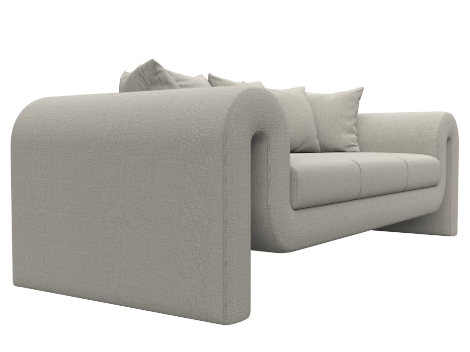 Диваны прямые кухонные, Диван прямой Волна, рогожка Амур