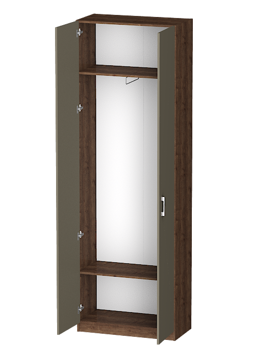 Для одежды, Распашной шкаф Лайф для одежды 80*40*240 Дуб экспрессив