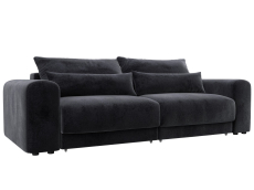Диваны еврокнижки, Диван прямой Лига-056 НПБ, велюр TOWER
