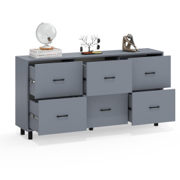 Большой комод с шестью ящиками РВК 127-1704