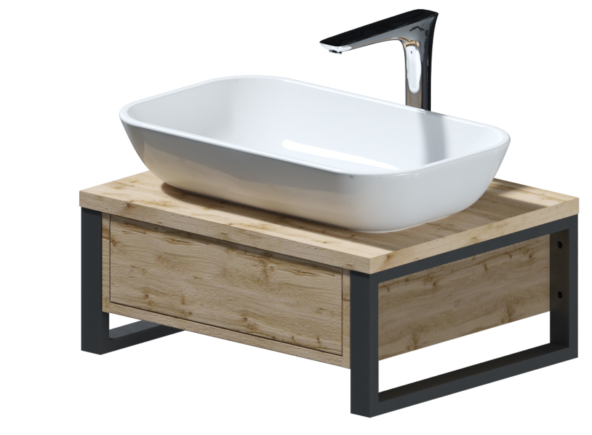 Ванная, Тумба 1Marka GRUNGE LOFT 60П