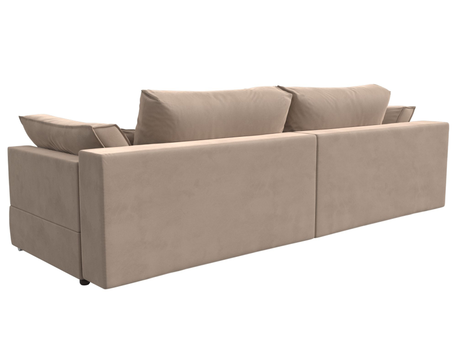 Диваны с ящиком для белья, Прямой диван Пекин, велюр