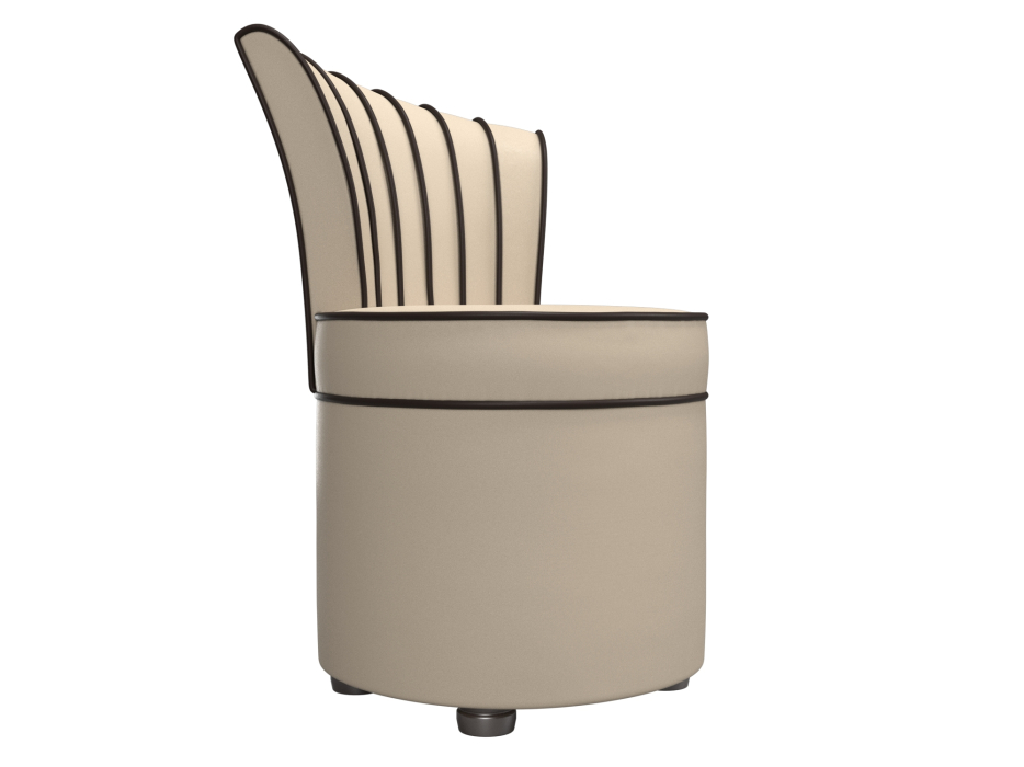 Пуфы дизайнерские, Пуф Ирис экокожа