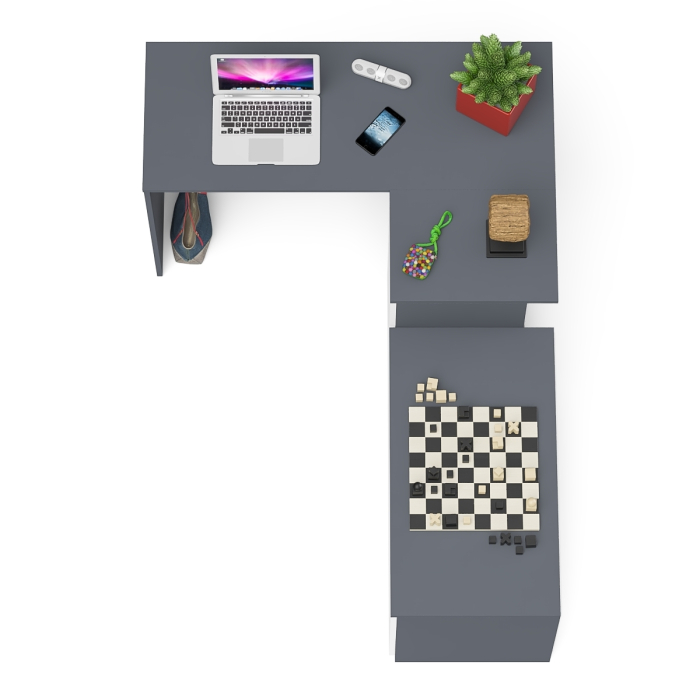 Угловые, Тумба широкая Мори 900 и угловой стол компьютерный Мори правый