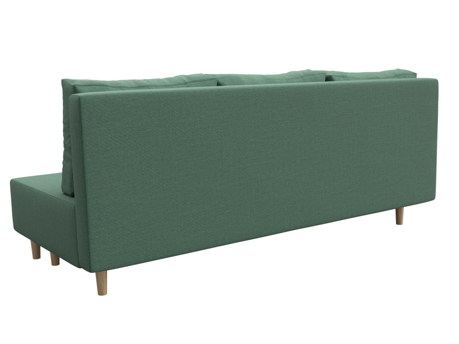 Диваны еврокнижки, Диван прямой Лига-033, рогожка Амур