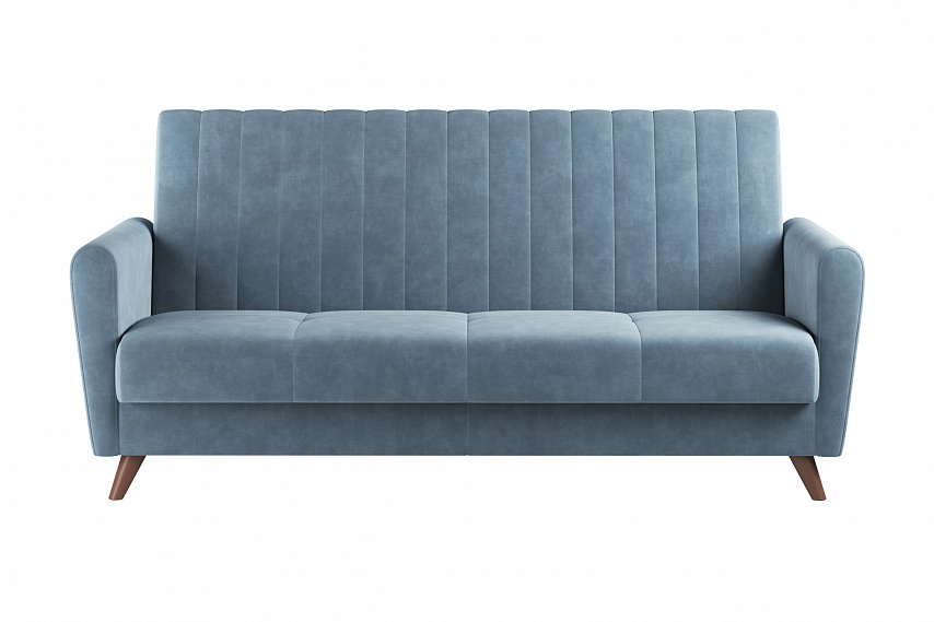 Диваны с ящиком для белья, Диван прямой Монако Велюр