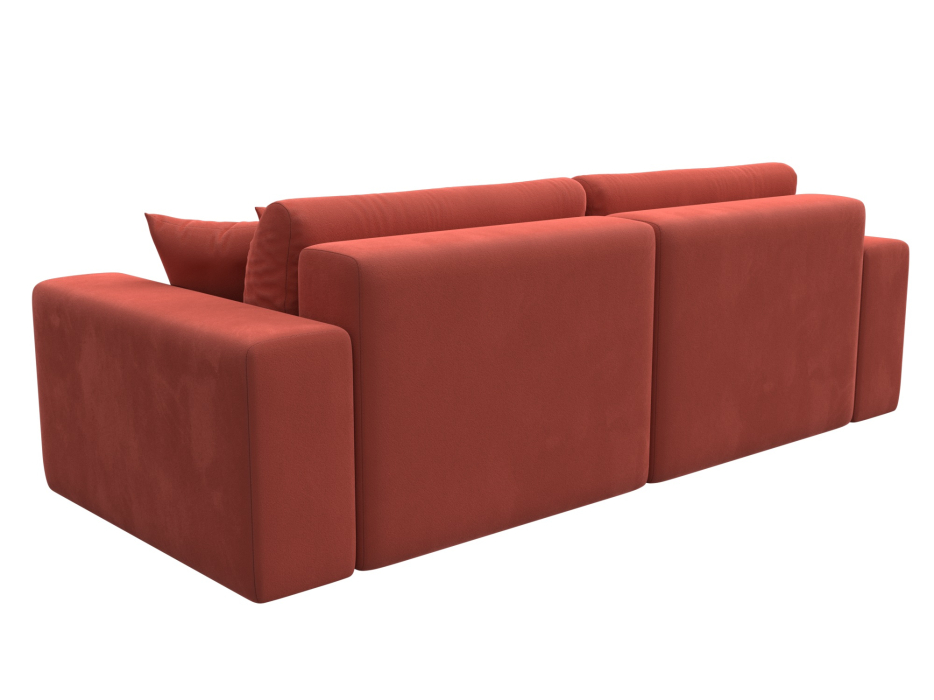 Диваны еврокнижки, Диван прямой Лига-036 Классик, микровельвет